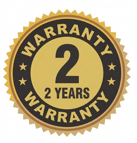 2-Year Warranty