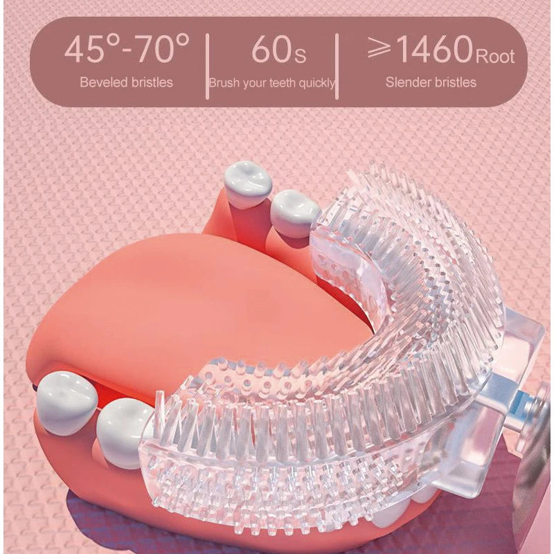 Oralivo™ - Smart U-Shaped Toothbrush For Kids – 360° Clean
